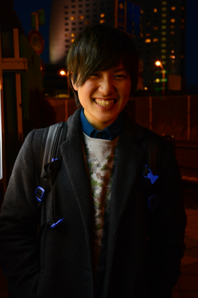 I met you
