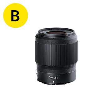 NIKKOR Z f/1.8 レンズシリーズよりお好きなレンズ1本
