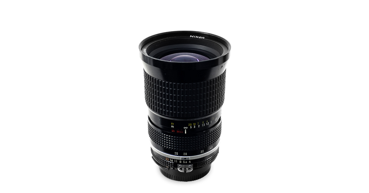 Nikon 25-50mm ズームレンズ 第四十六夜 Ai Zoom Nikkor 25-50mm F4 | ニッコール千夜一夜物語
