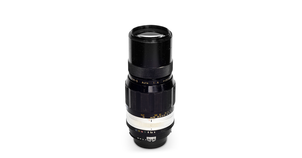 【整備済 初期型】 Nikon NIKKOR-Q Auto 200mm F4 第四十八夜 Nikkor-Q Auto 200mm F4 | ニッコール千夜一夜物語