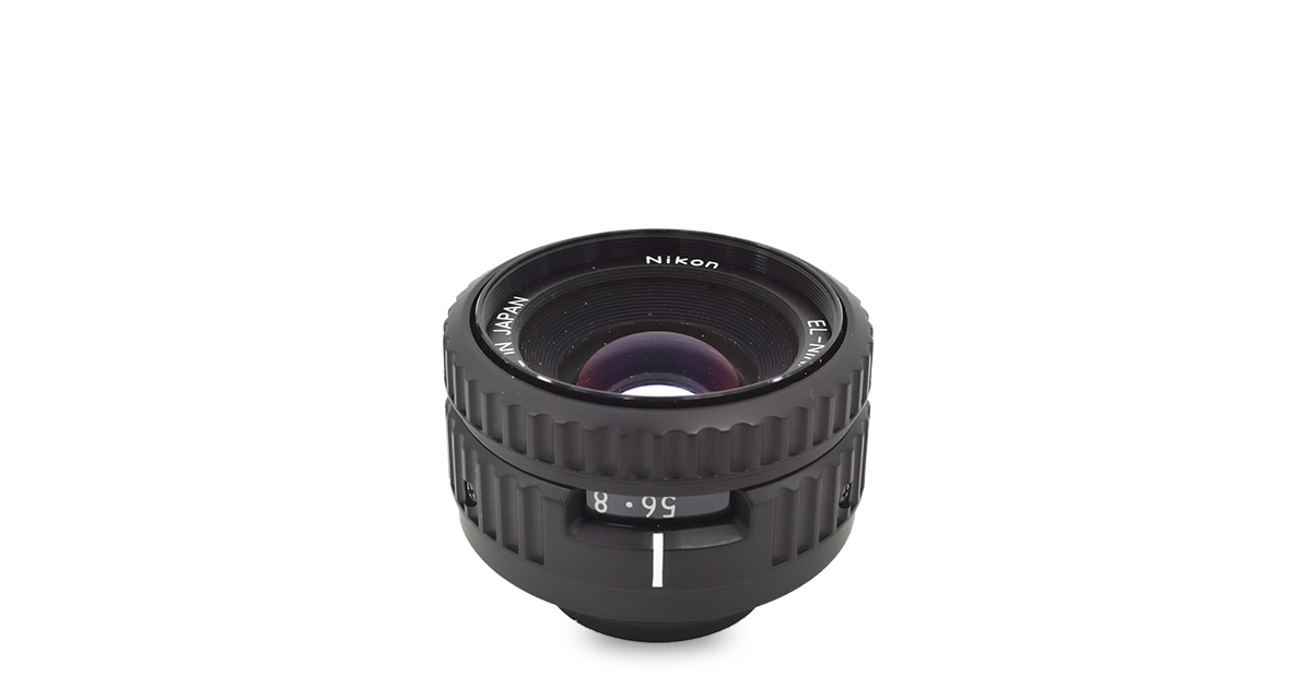Nikon ニコン 引き伸ばし機用レンズ CP-2 NIKKOR 80mm ニコン（CP-2）EL-NIKKORレンズ80mmをキヤノンEOS5DMARKⅡに合わせ