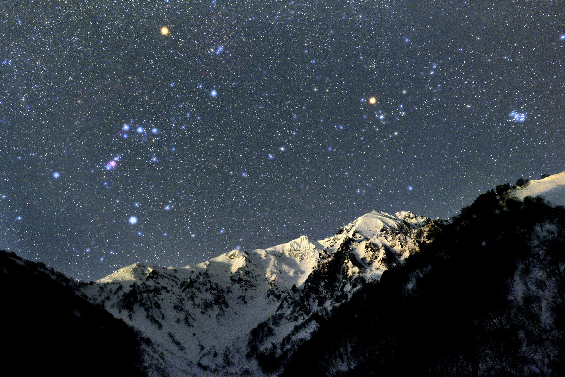 2022年1月の星空