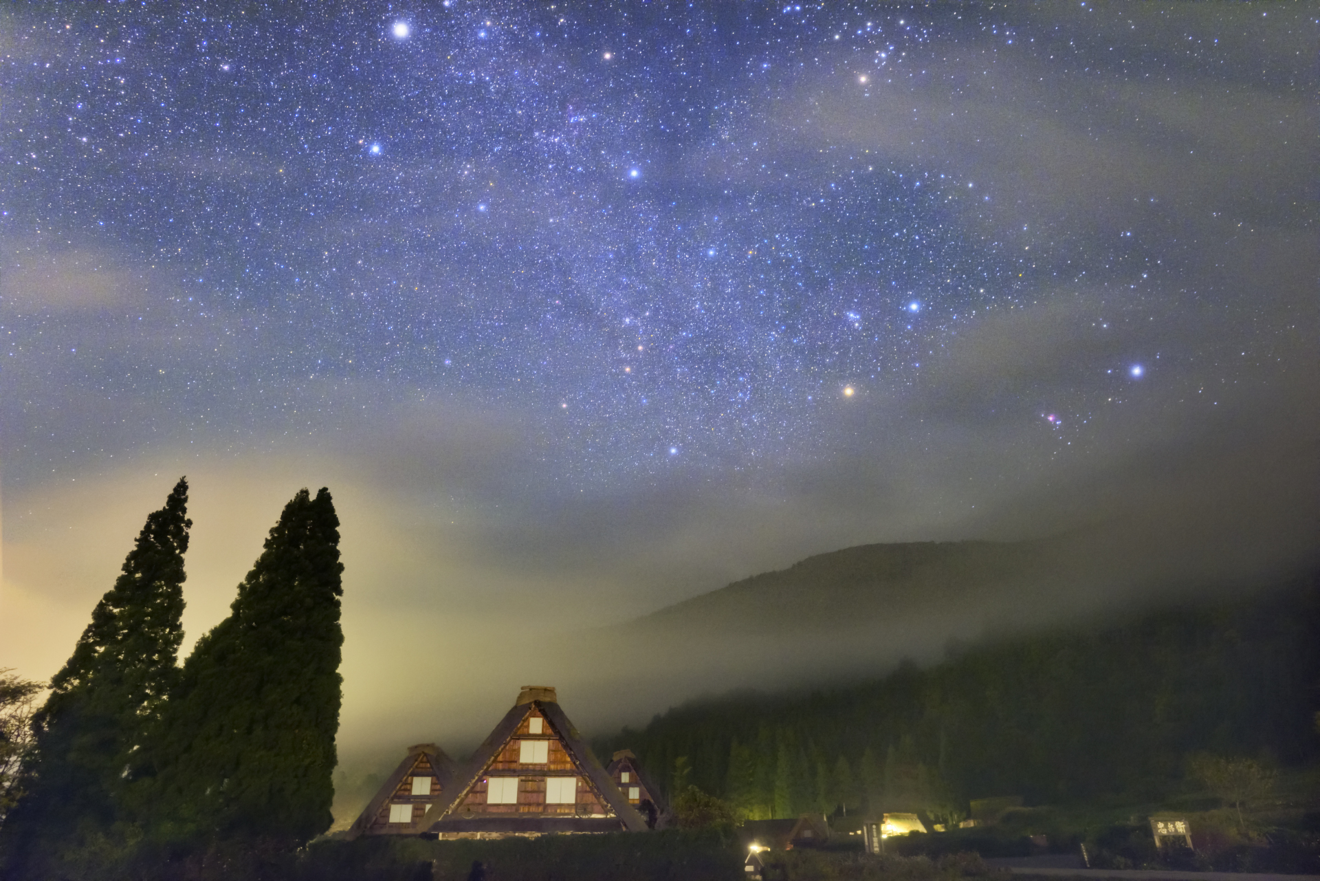 2022年2月の星空