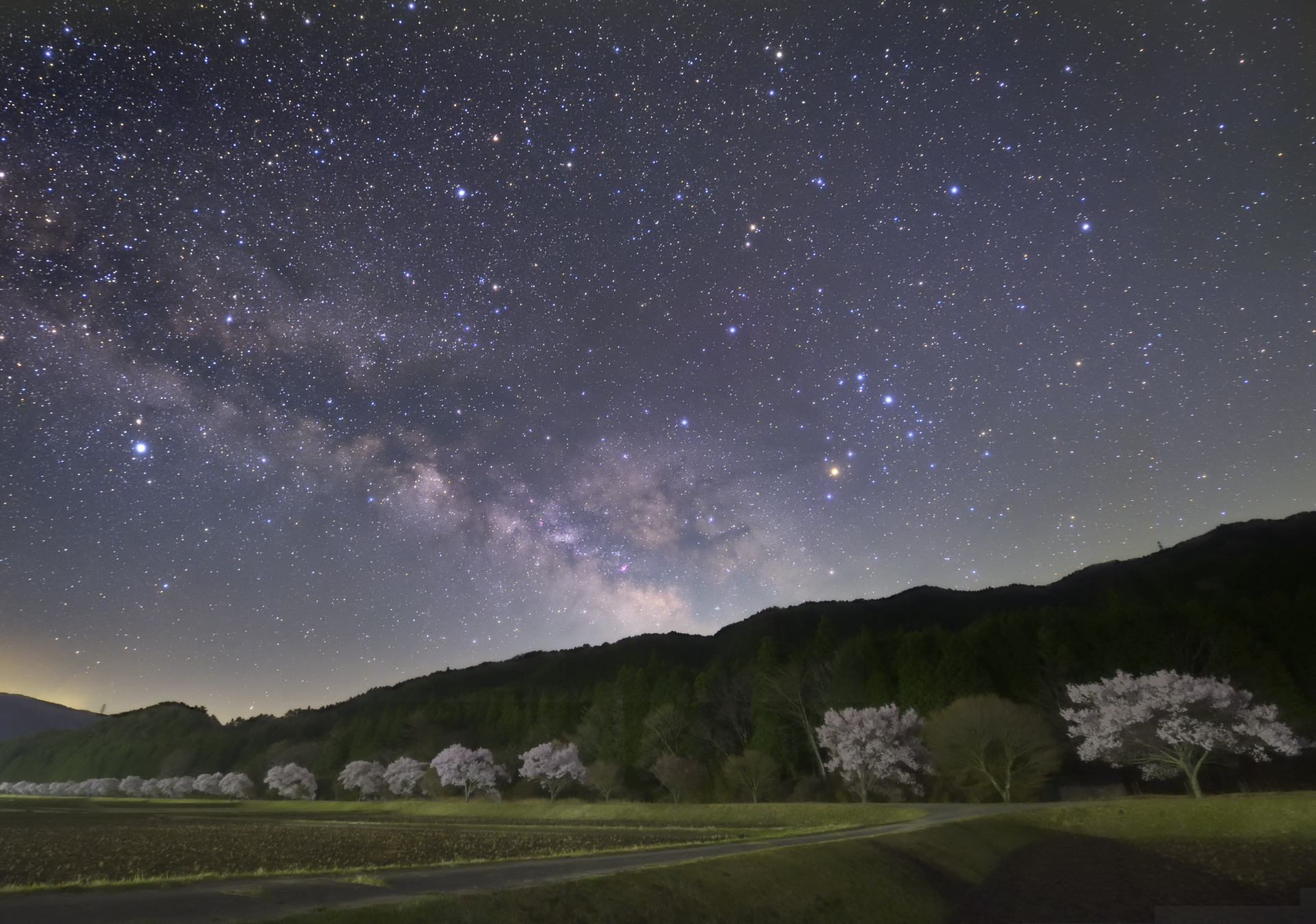 2022年4月の星空