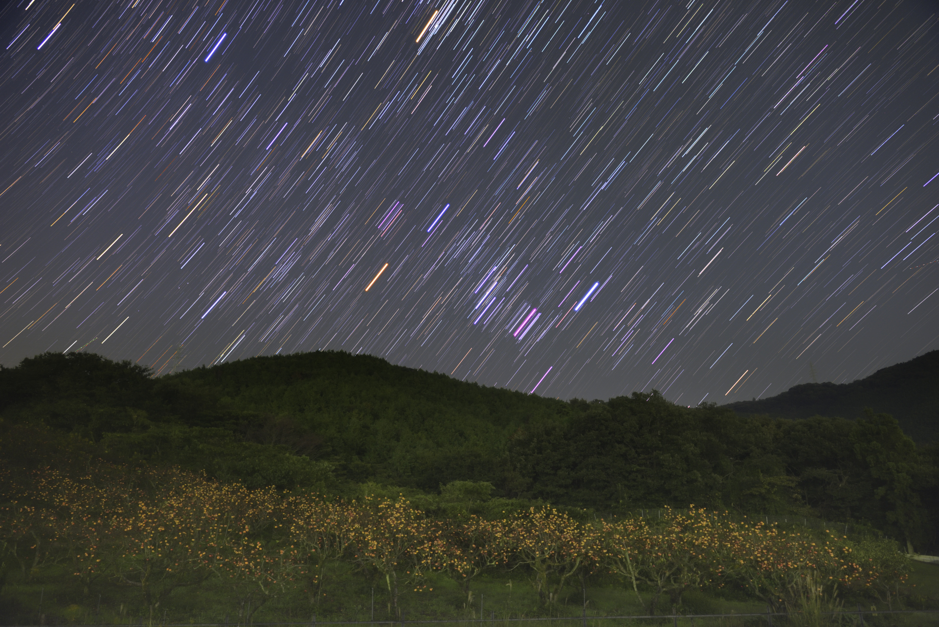 2022年10月の星空