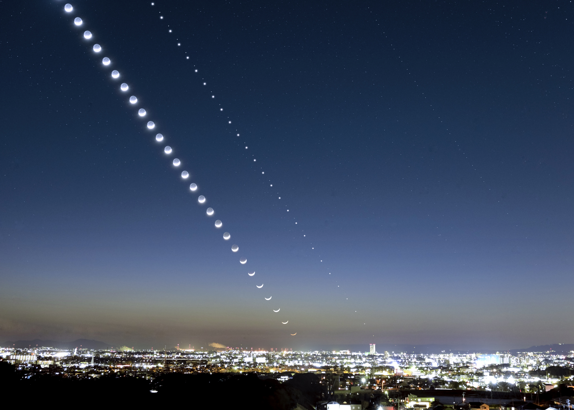 2023年5月の星空
