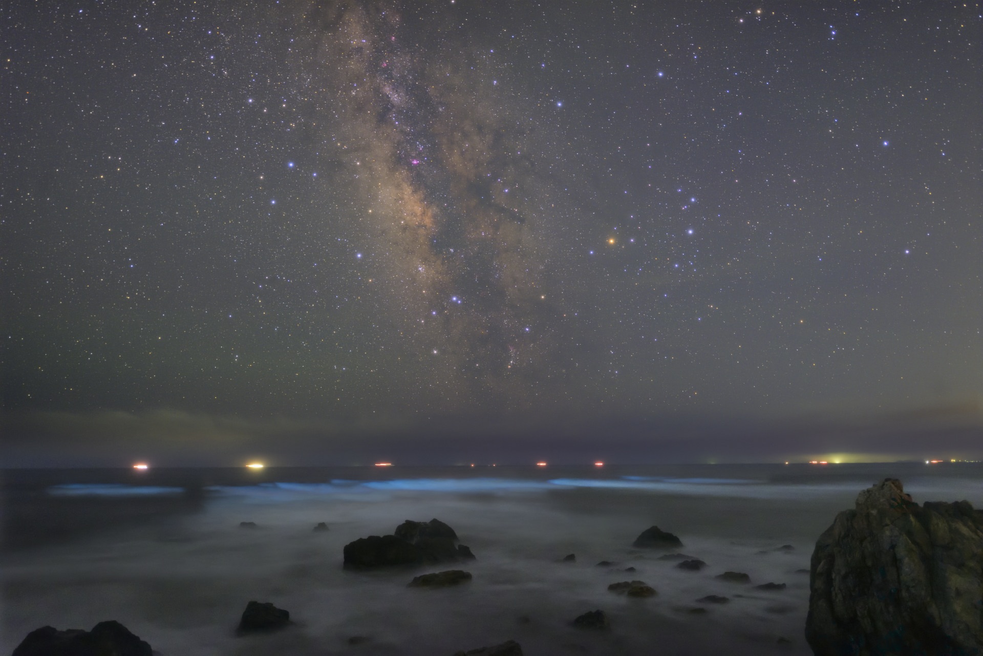 2023年7月の星空