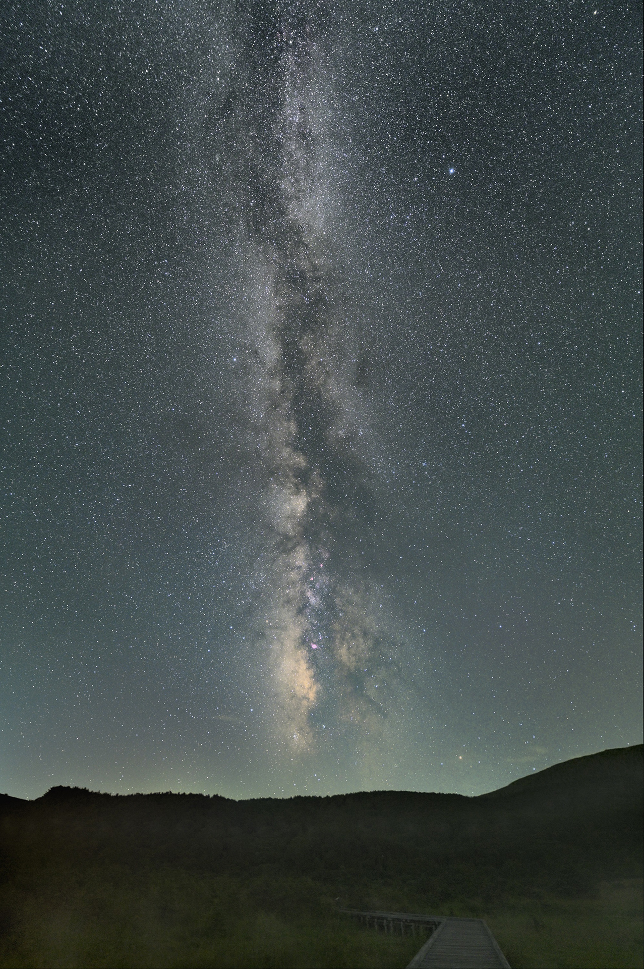 2023年8月の星空