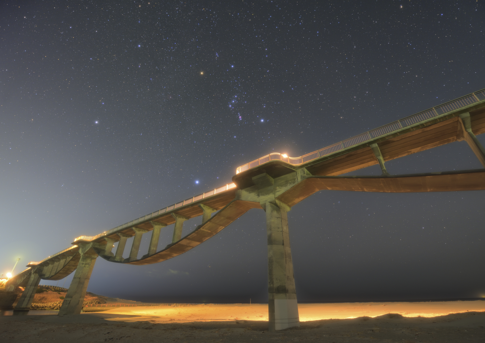 2024年2月の星空