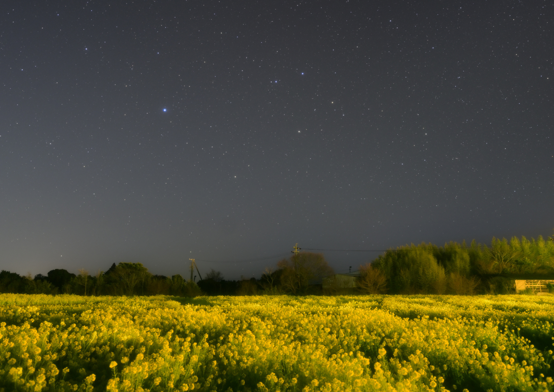 2024年4月の星空