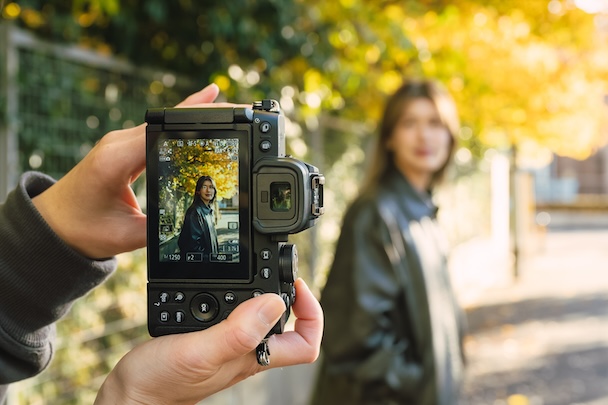 人物写真のビハインドザシーンズ