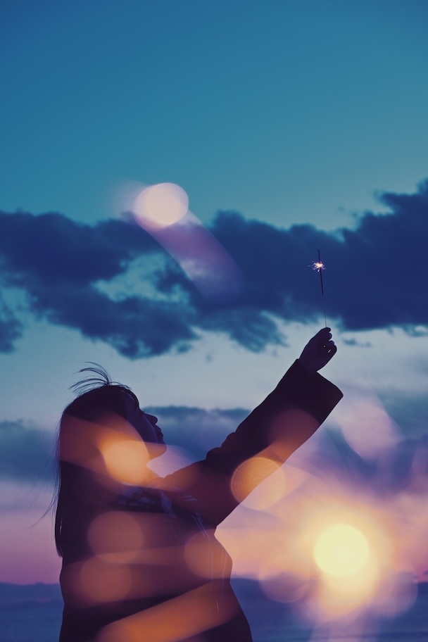 手持ち花火の作例