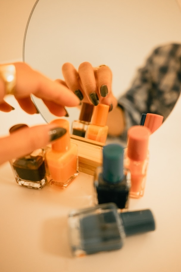 鏡×セルフィーの作例