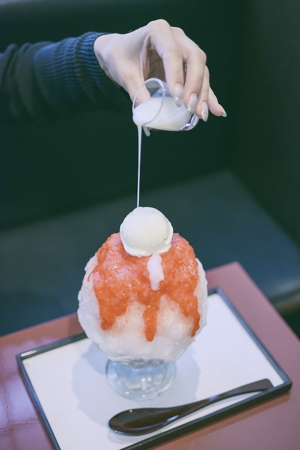 かき氷の作例