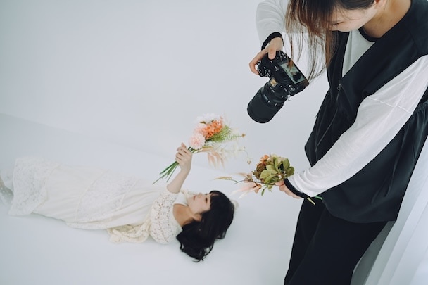 花×ポートレートのビハインド・ザ・シーンズ