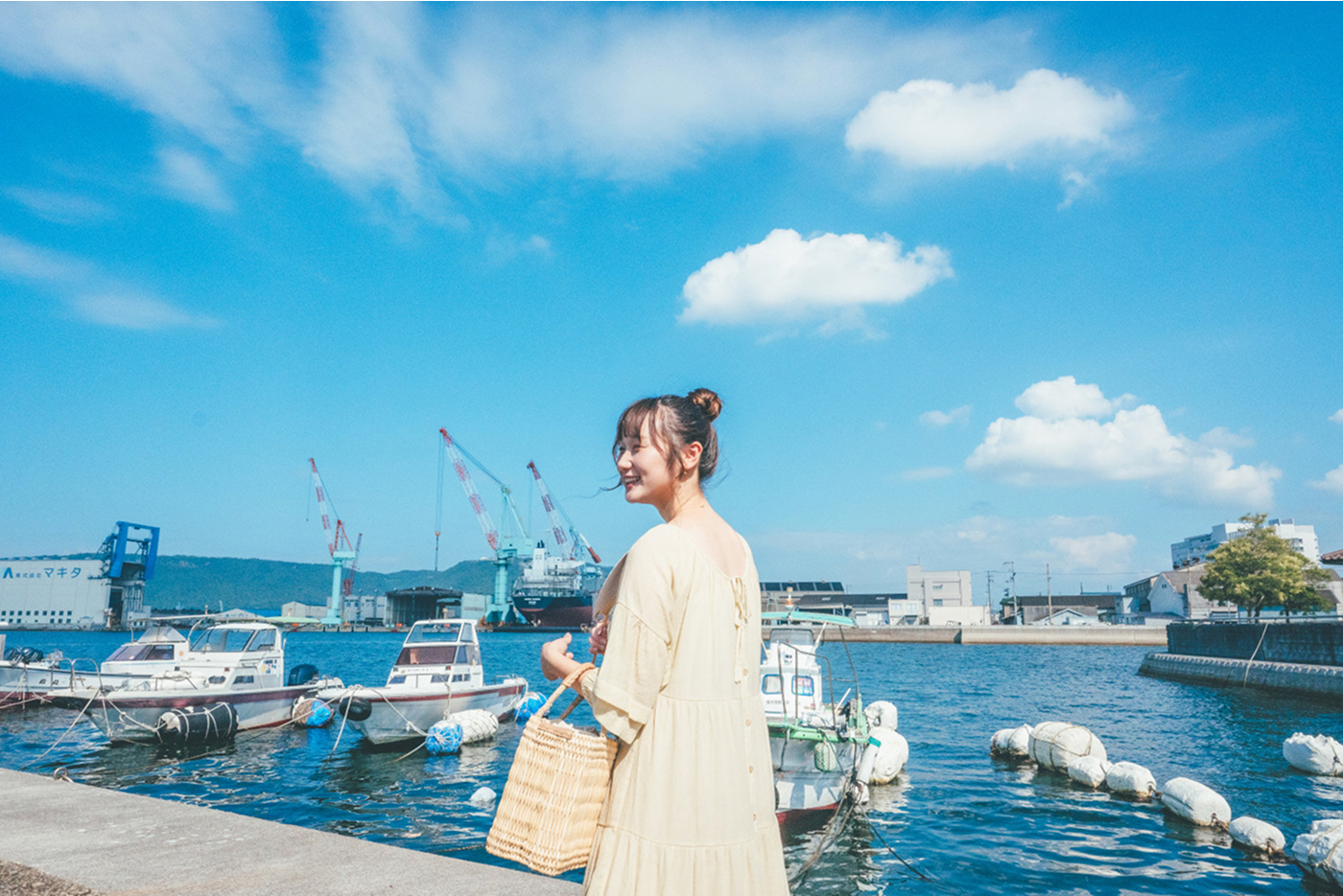 会話をしながら楽しく撮る例