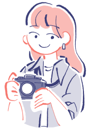 写真が上手な友達 ミカ