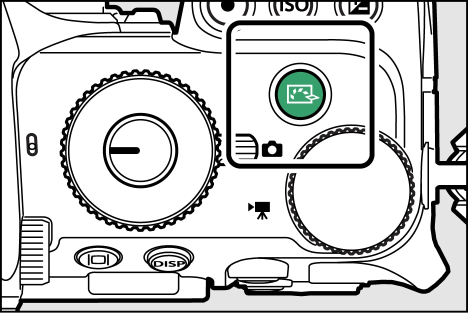 ピクチャーコントロールボタンの図