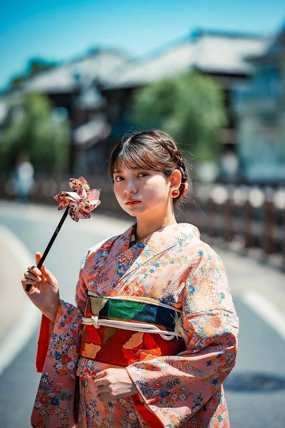 85mmで撮影したポートレート写真