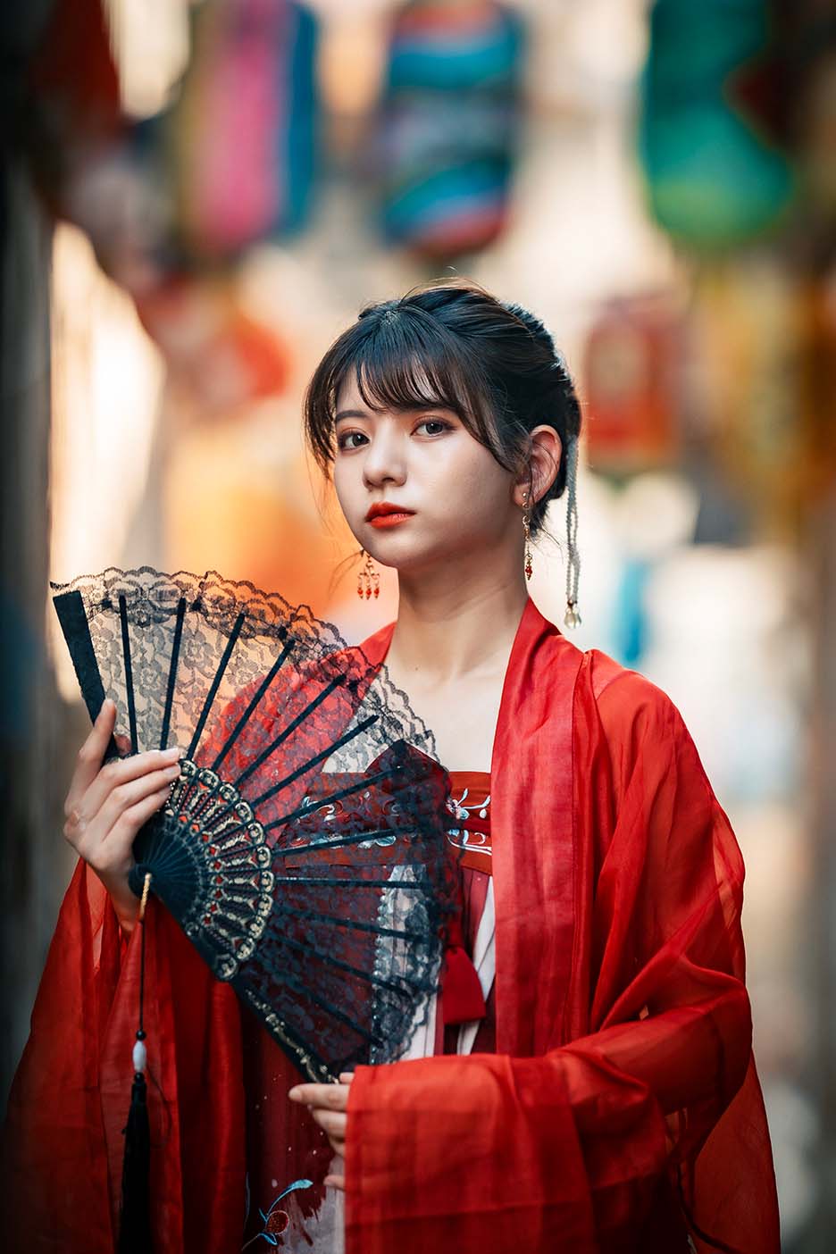 135mmで撮影したポートレート写真