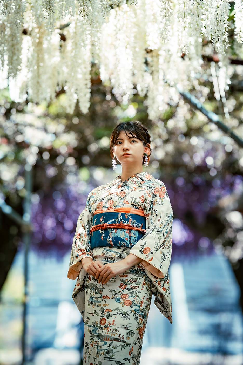 135mmで撮影したポートレート写真