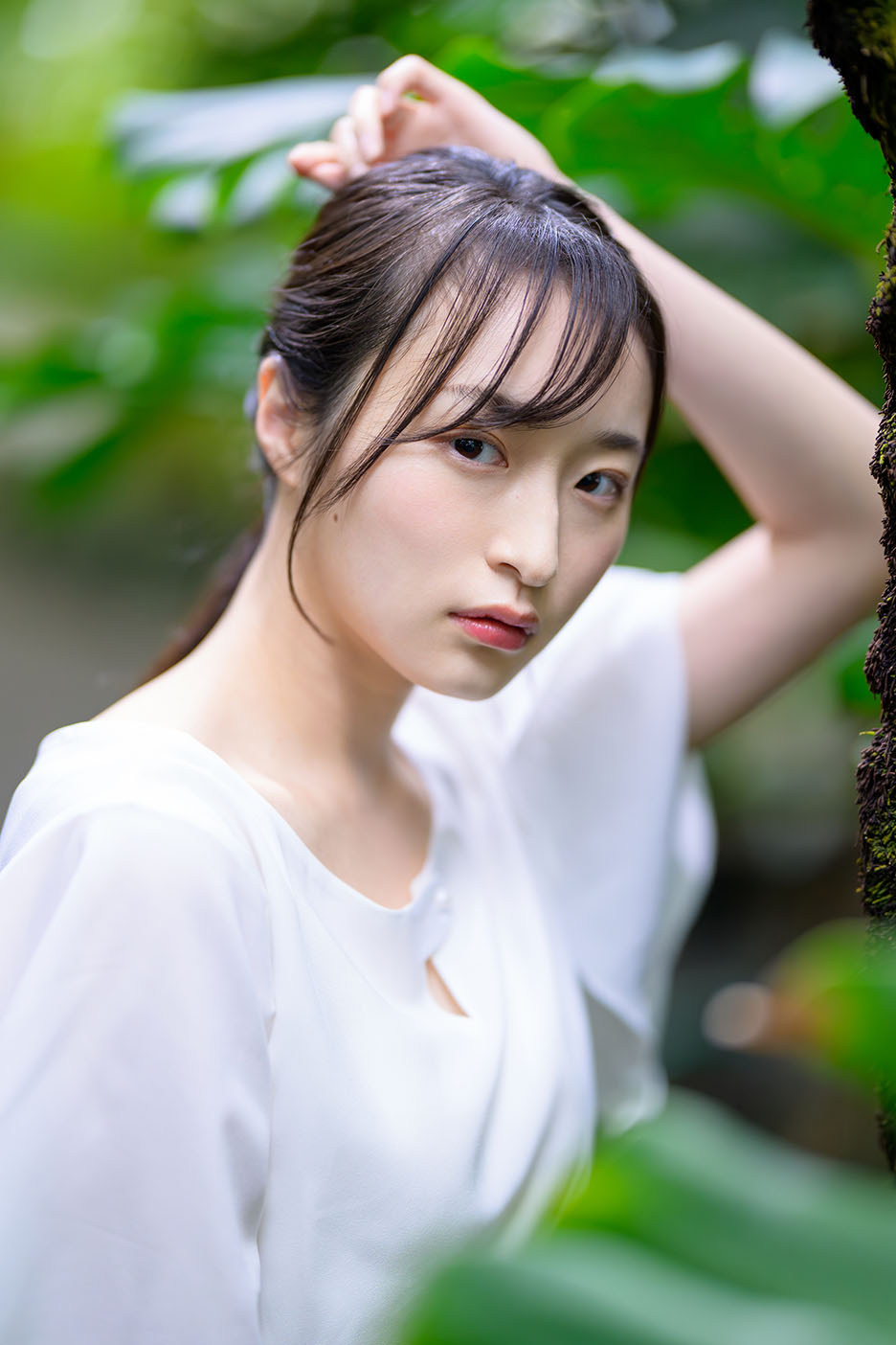 NIKKOR Z 85mm f/1.2 Sによる圧縮効果を活かしたポートレート写真