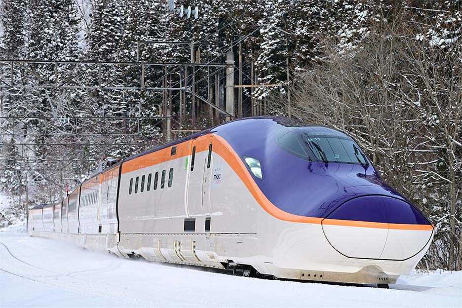 車両をいかに良く見せるかを追求する編成写真