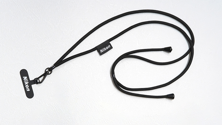 Nikonロゴ入りスマホストラップ