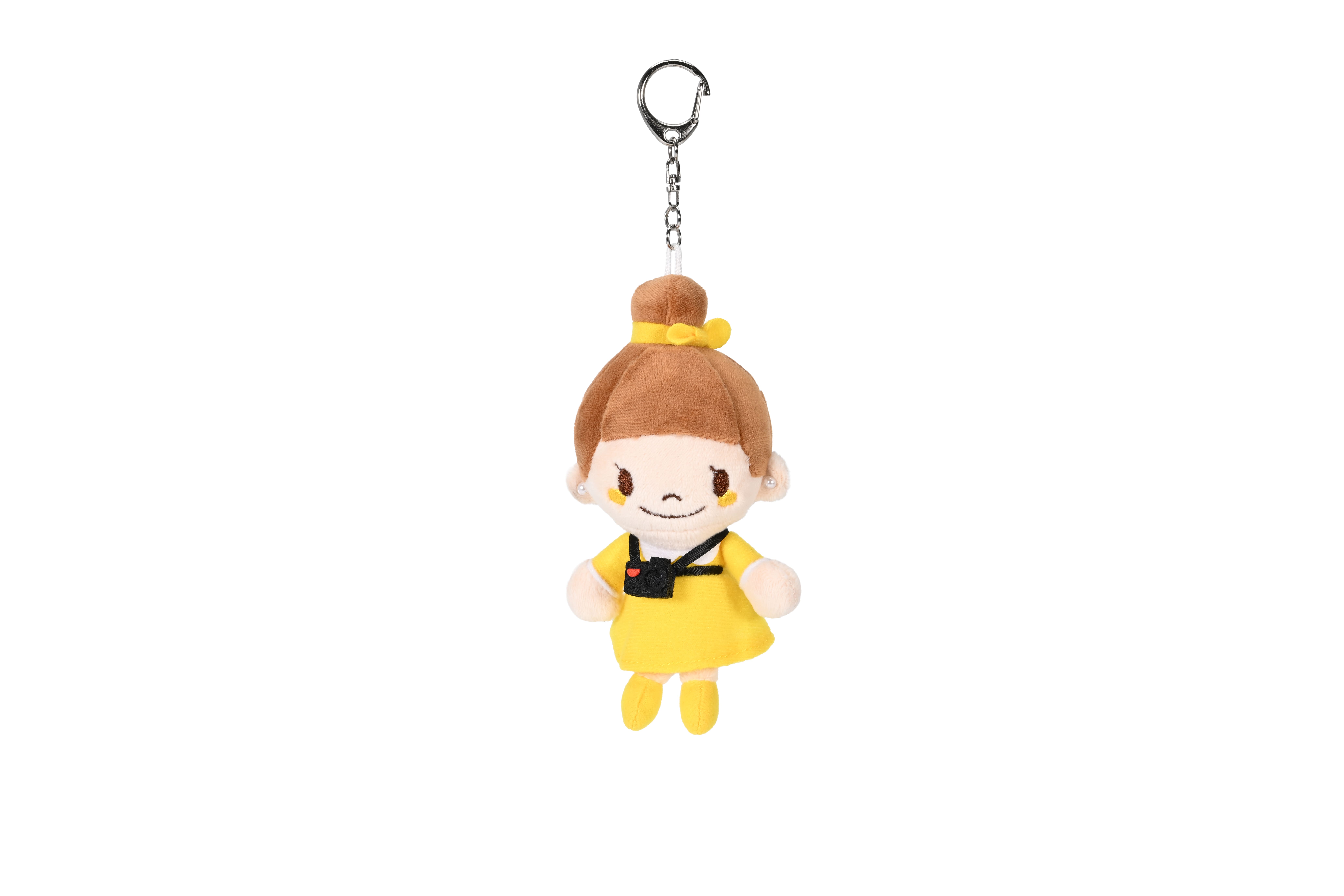 キーリング付きの「ニコンちゃんぬいぐるみチャーム」