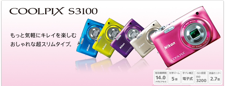 COOLPIX S3100