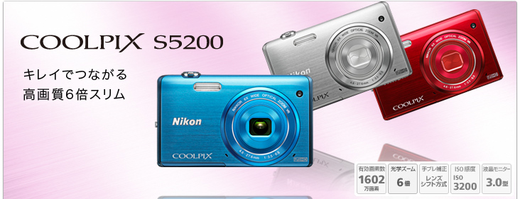 COOLPIX S5200