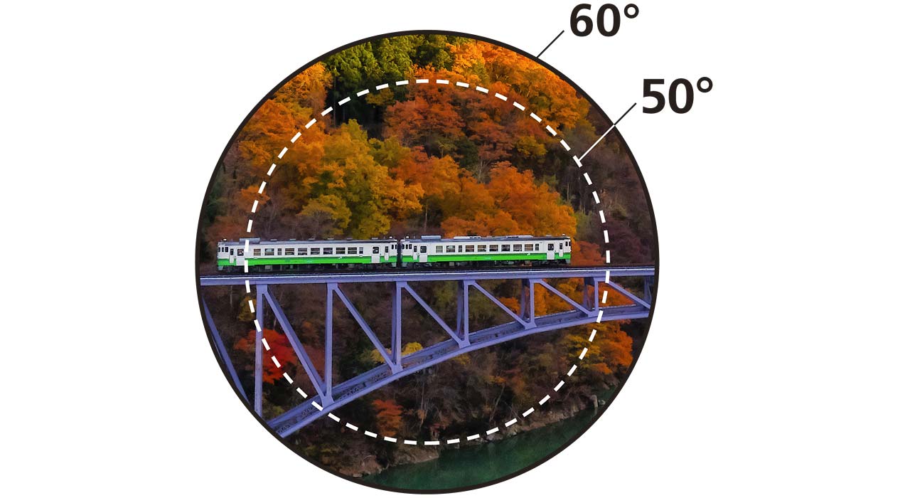 没入感を堪能できる広視界タイプ