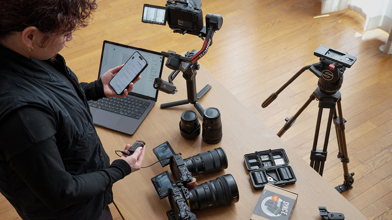 有線タイムコード入力に対応