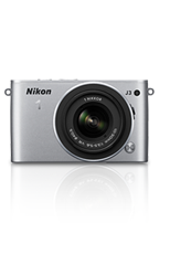 Nikon - ニコン Nikon 1 J3 シルバー ニコン Nikon 1 J3 標準ズームレンズキット [シルバー] 価格比較