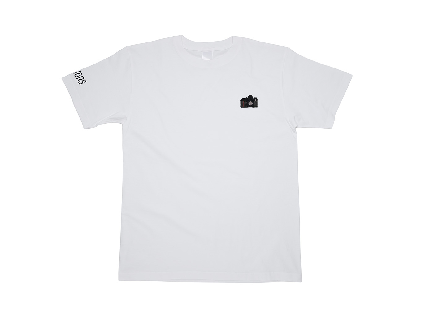 ND Nikon CREATORS Tシャツ（カメラ刺繍）｜ホワイト　S