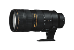 写真：AF-S NIKKOR 70-200mm f/2.8G ED VR II