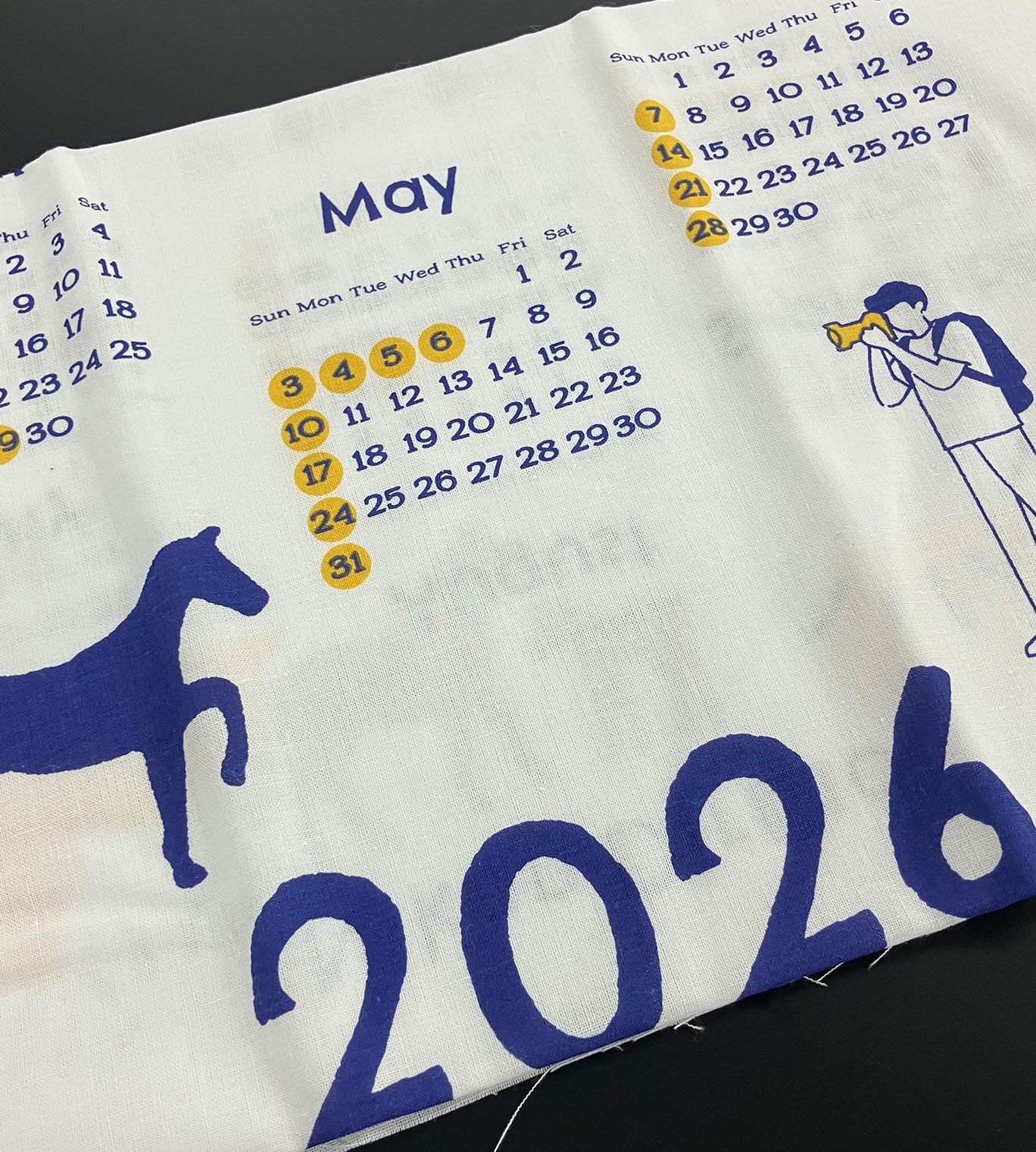 ND オリジナルカレンダー2026　拡大イメージ画像