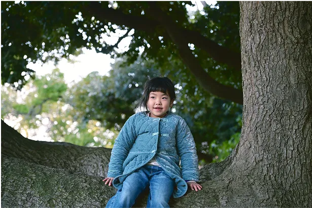 Photo before arrangement: 樹木・子ども