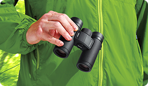 ラバーコーティングされたものは、すべりにくく観察時の操作も簡単！