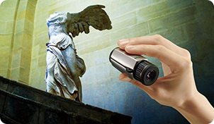 広視界タイプは広い範囲を見ることができる！