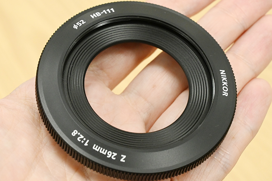 付属フード 写真