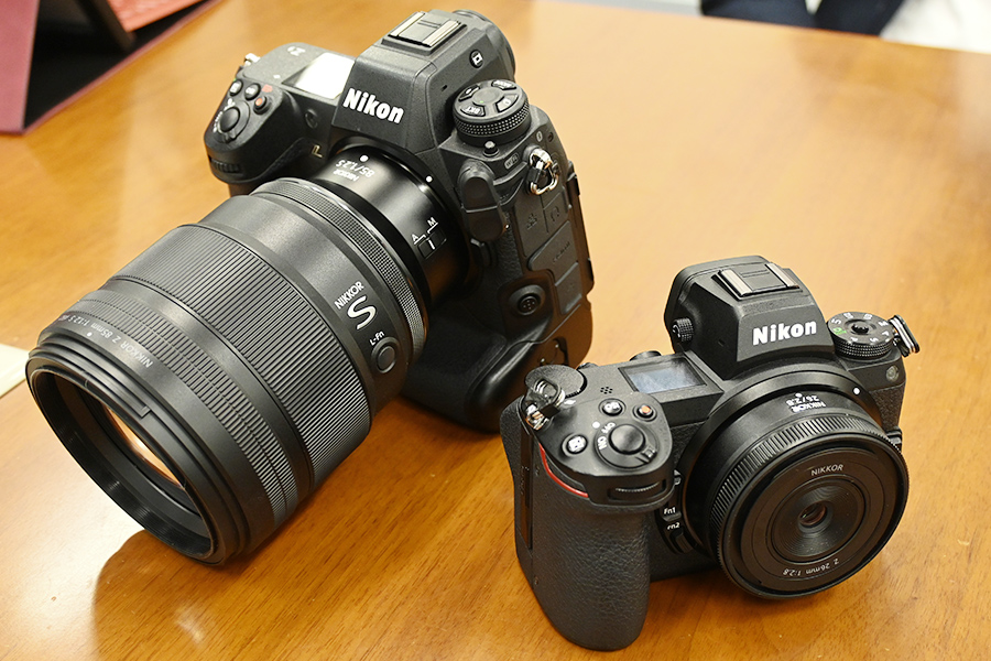 NIKKOR Z 85mm f/1.2 S、NIKKOR Z 26mm f/2.8 写真