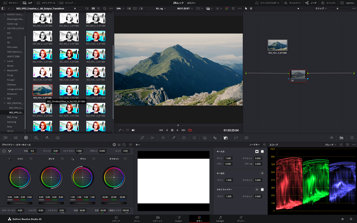 R3D NE 撮影＆編集ガイド | R3D NE 素材を DaVinci Resolve で