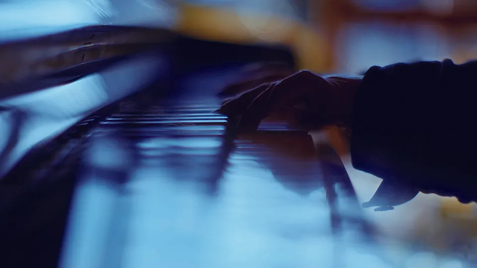 haruka nakamuraさんのピアノ演奏撮影２