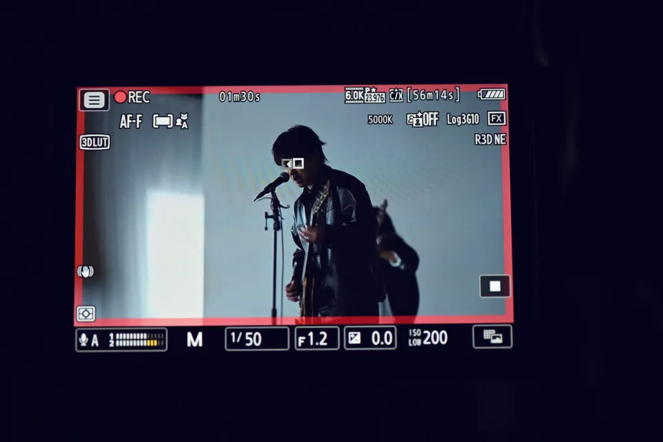 R3D NE形式で6K/23.976pで収録