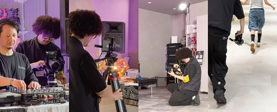 Instagram縦型リールのプロモーション撮影3