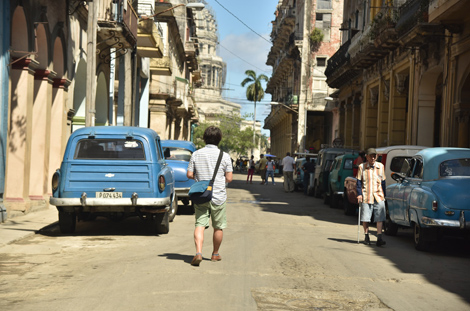 1950年代の空気が漂うハバナ旧市街