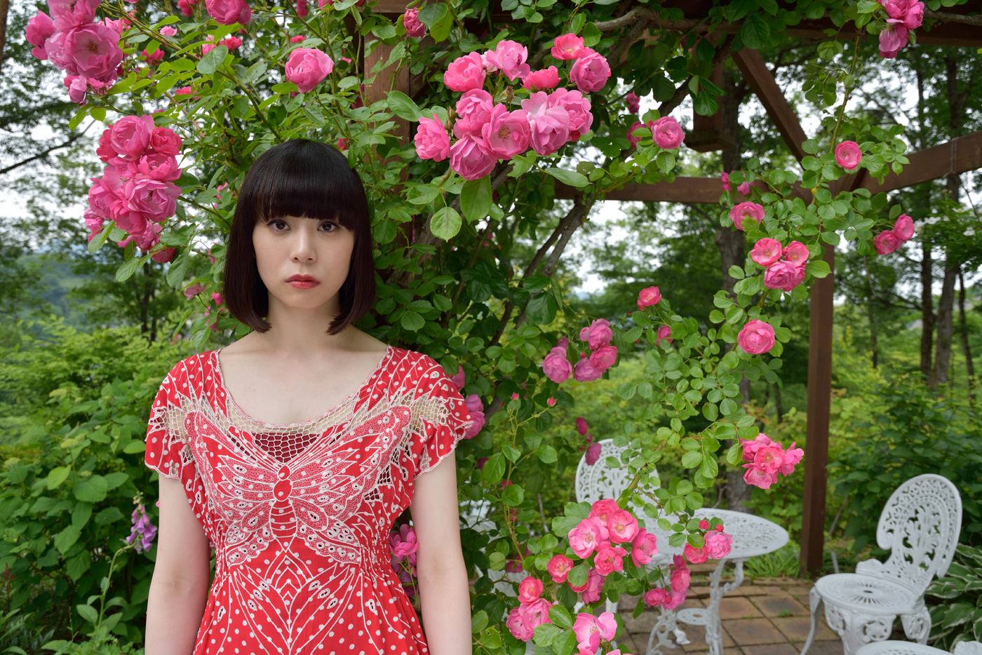 作品5：仙台市内、泉ボタニカルガーデンにて