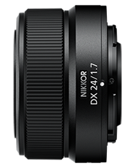 NIKKOR Z DX 24mm f/1.7