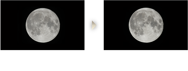ピクチャーコントロール調整例イメージ